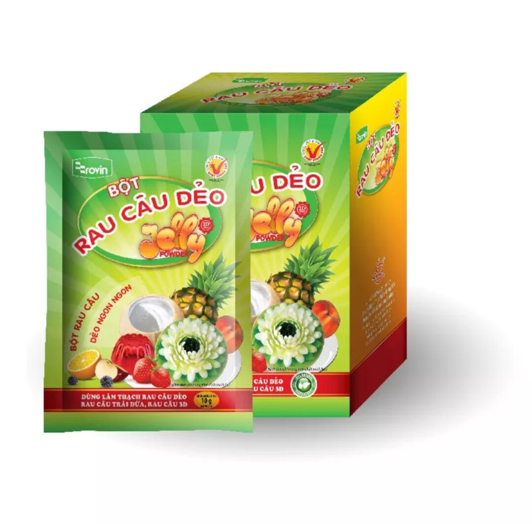 Bột rau câu dẻo Jelly