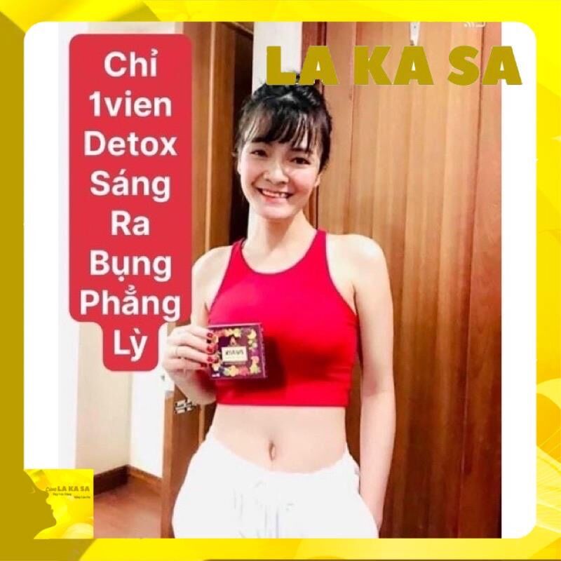 5 VIÊN DETOX SLIM THẢI MỠ BAN ĐÊM
