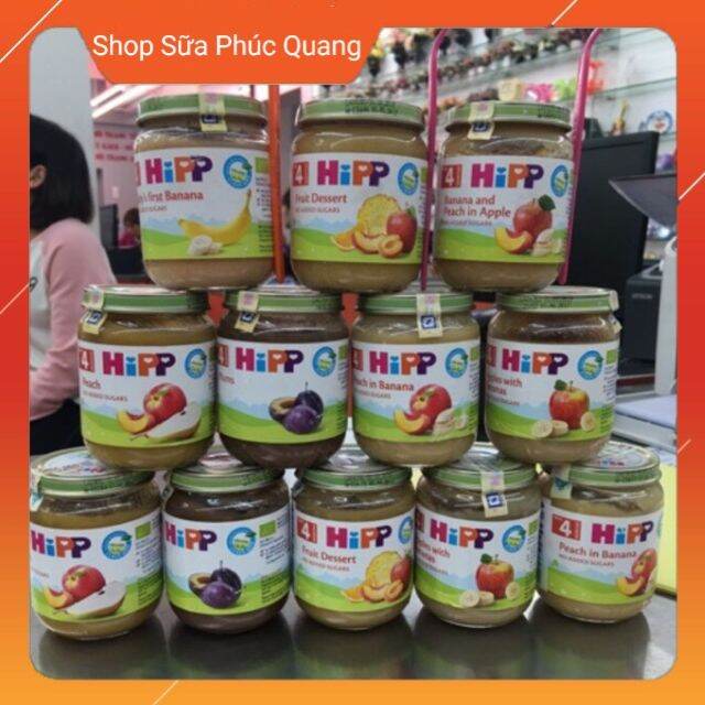 Dinh dưỡng đóng lọ hipp ( đủ vị ngọt+ vị mặn)