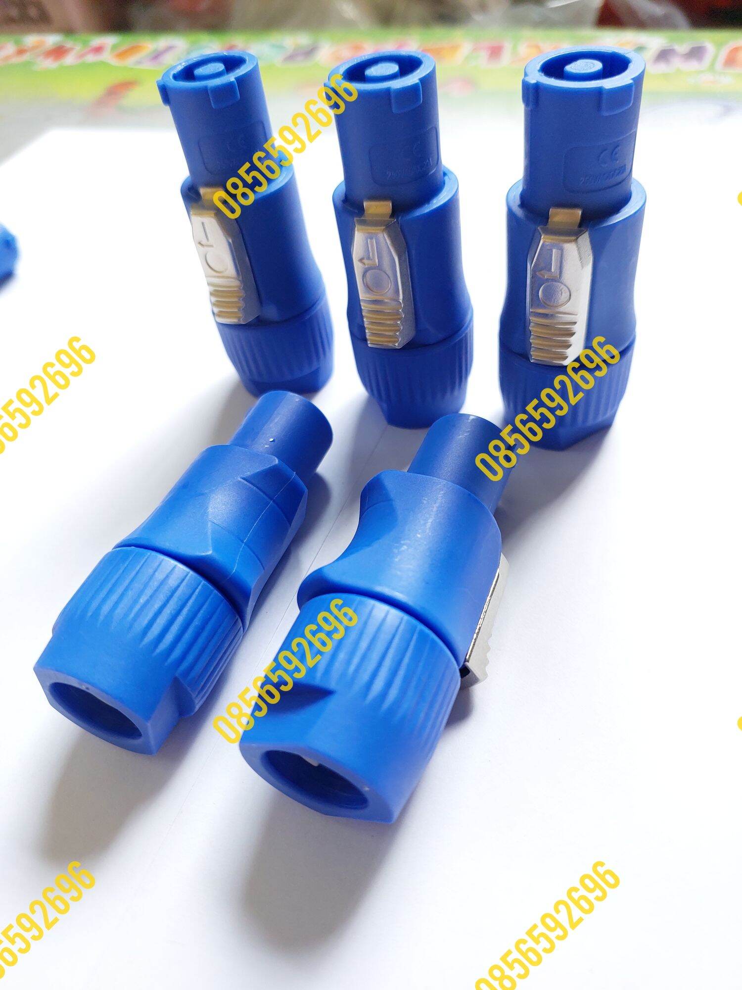Jack cắm nguồn 3pin, bộ 10 chiếc