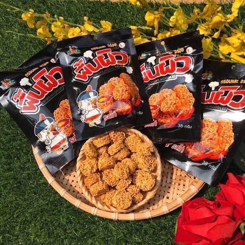 Snack mì tôm cay cay giòn giòn Thái Lan