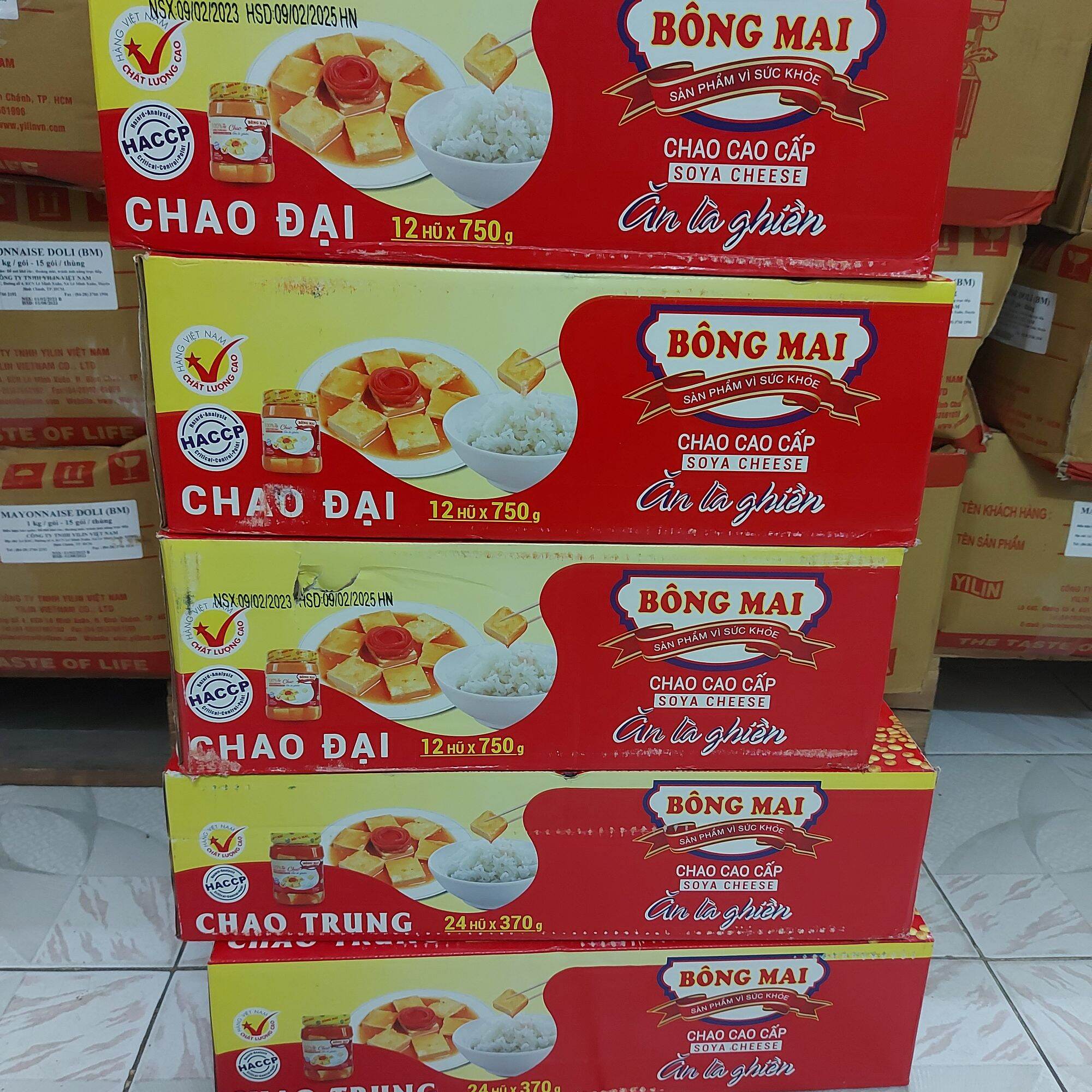 Chao Bông Mai 750g