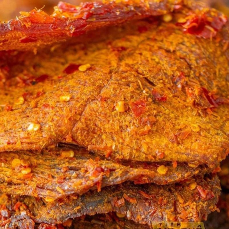 KHÔ BÒ MIẾNG MỀM CỦ CHI NGUYÊN MIẾNG (250GR)