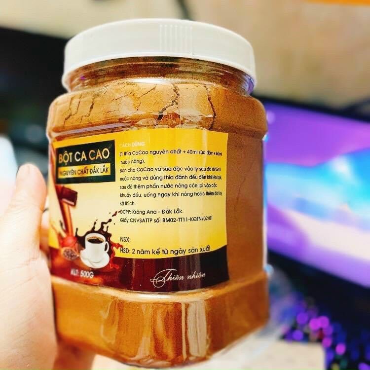 Bột cacao nguyên chất 500g