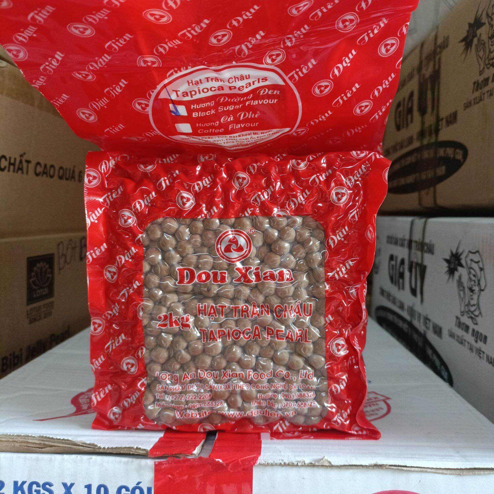 Trân Châu Đường đen Douxian túi 2kg