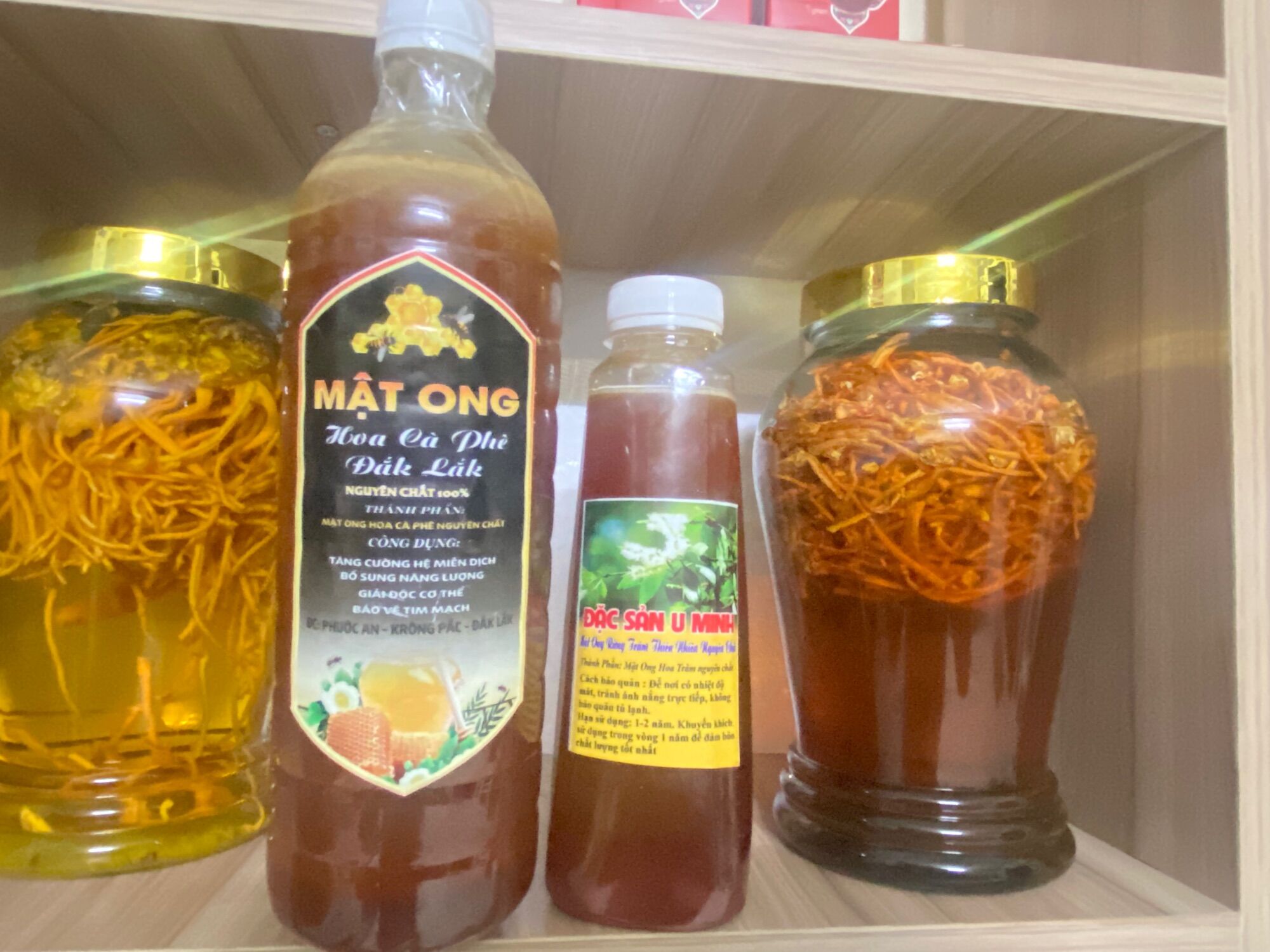Mật ong hoa cafe 1 lít
