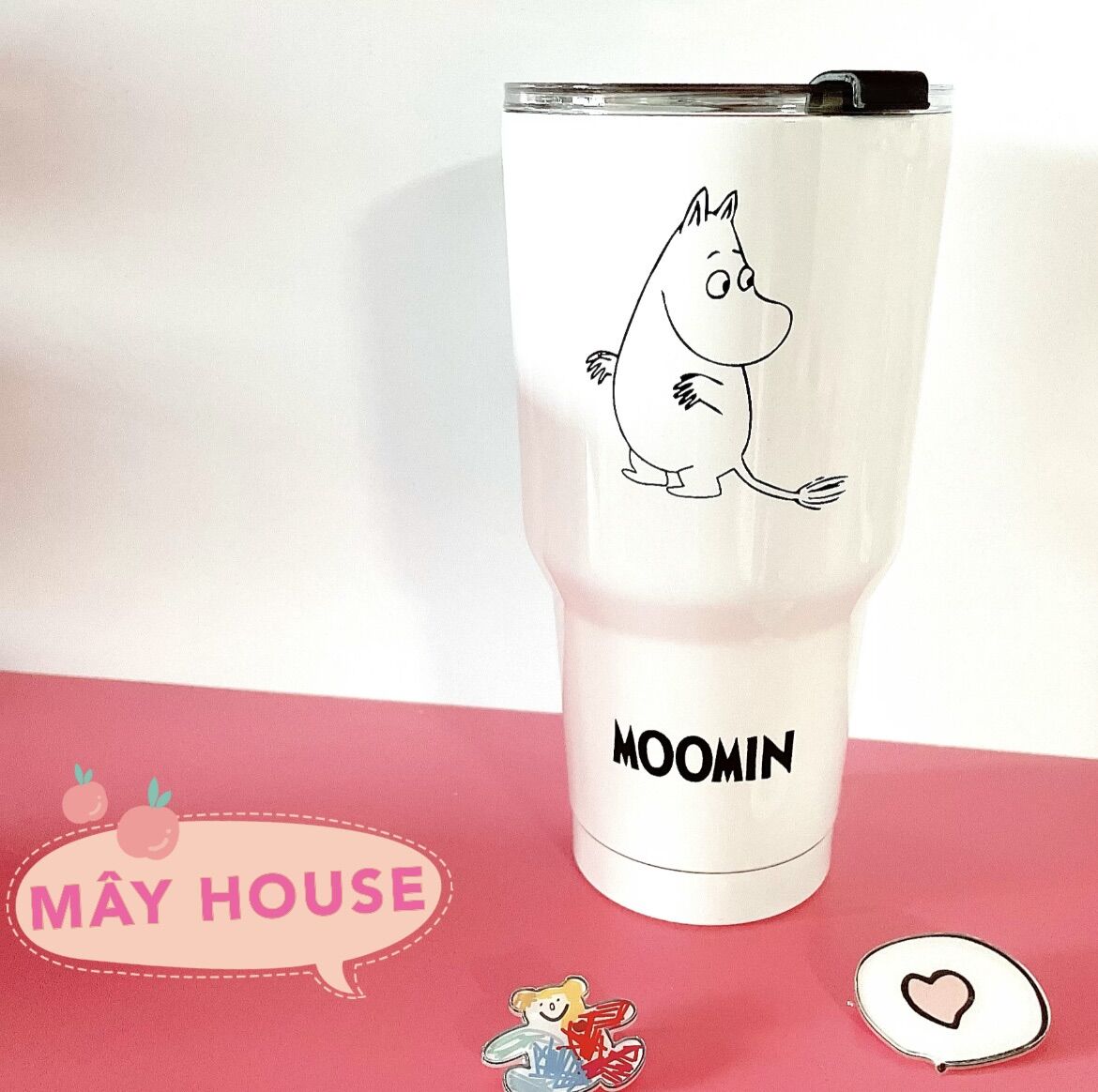 - Ly giữ nhiệt Thái Lan Thể tích 900ml - Tặng kèm một bộ combo