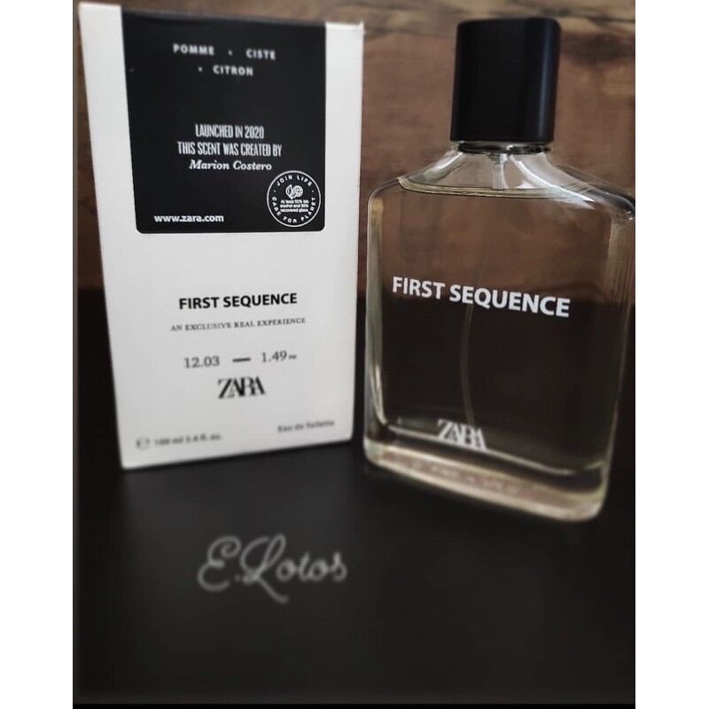 NƯỚC HOA NAM ZARA FIRST SEQUENCE EDT 100 ML (3,4 FL. OZ).