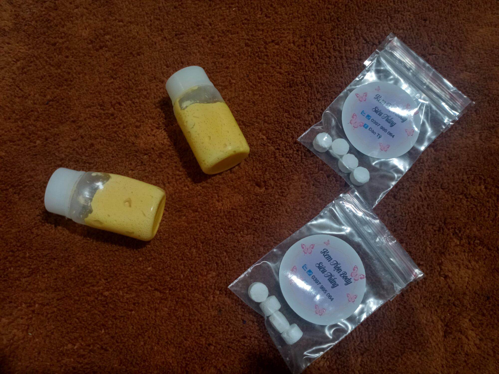 Sỉ 25 Cặp ủ Trắng Da Cấp Tốc Sau 4h