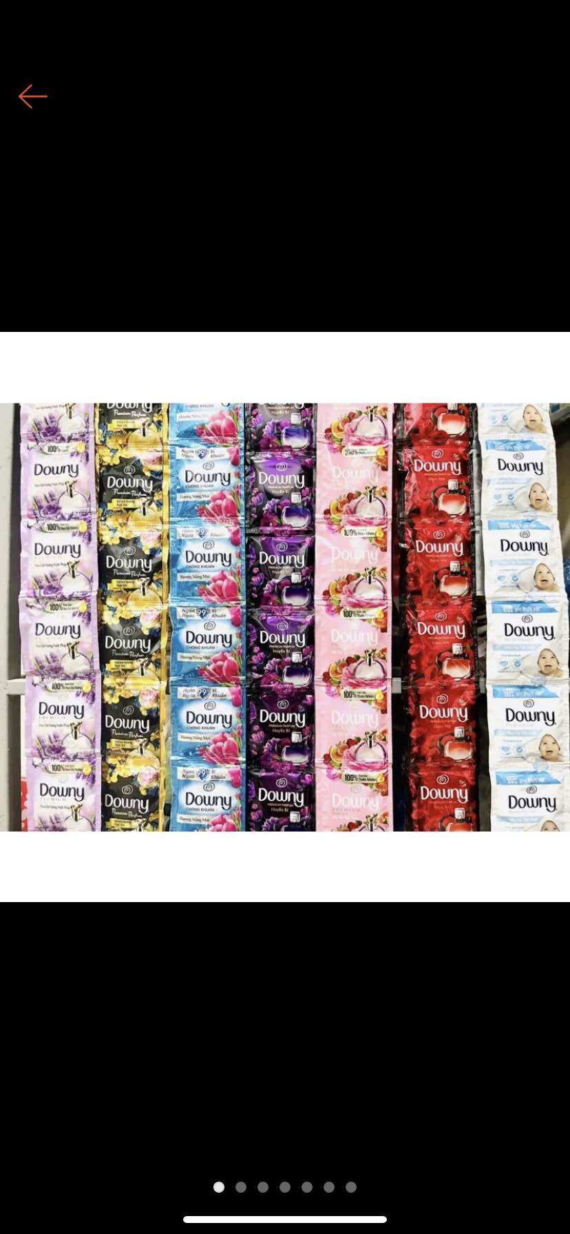 1 Dây 10 Gói Nước Xả Downy 1 Lần Xả