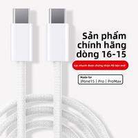 Cáp sạc YUSHAN hỗ trợ 45W PD30W, bọc dù, sạc nhanh, cổng Type C