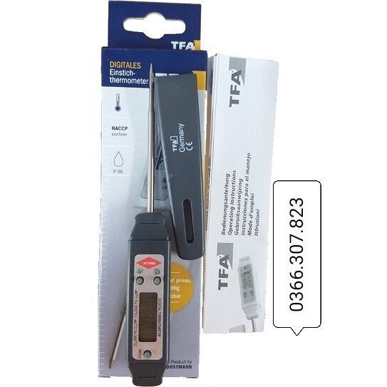 Bút đo nhiệt độ trực tiếp TFA AT-1005 (nhiệt độ Đức) - Thiết bị y tế - Nhiệt kế - Sức khỏe