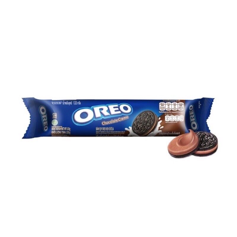 BÁNH QUY SOCOLA OREO 133G - (VANI, DÂU, VIỆT QUẤT, SOCOLA)