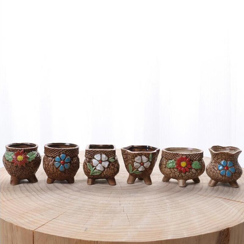 Chậu sứ mini trồng cây
