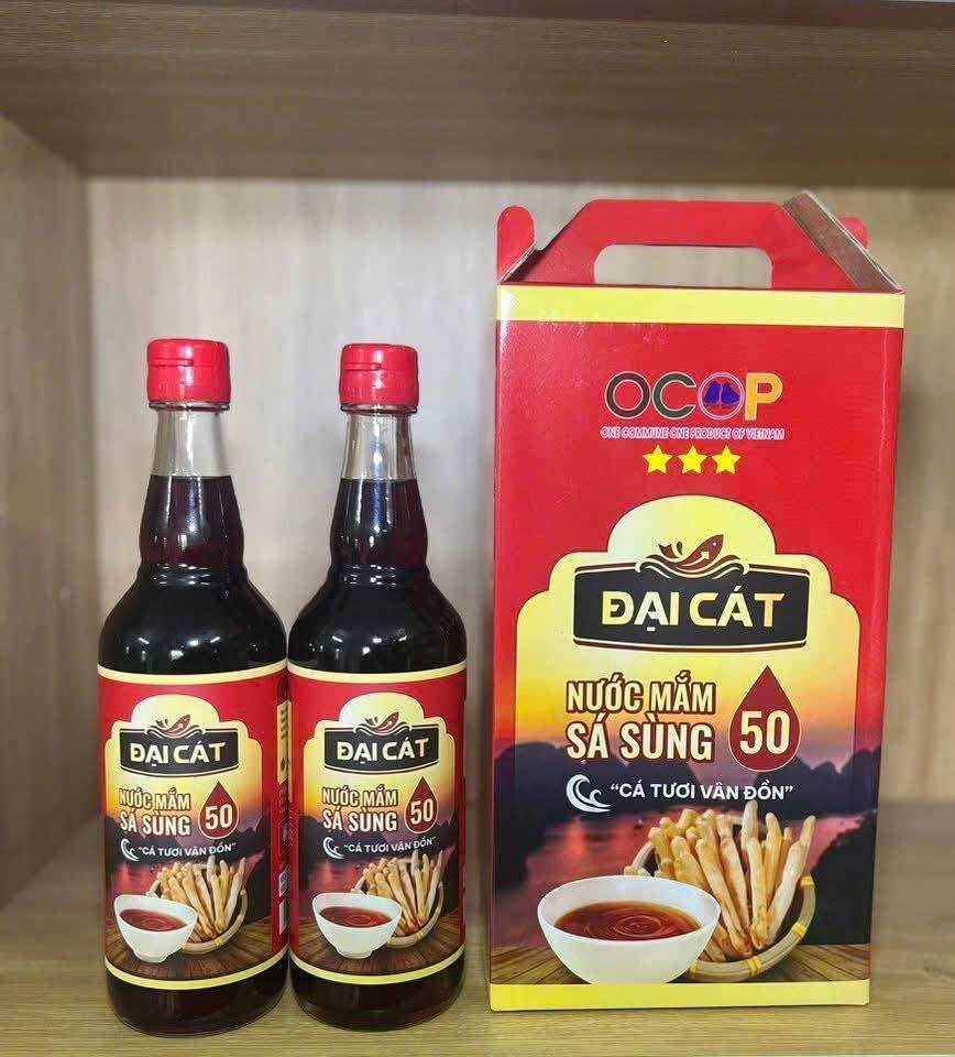 Nước mắm sá sùng Đại Cát 500 ml