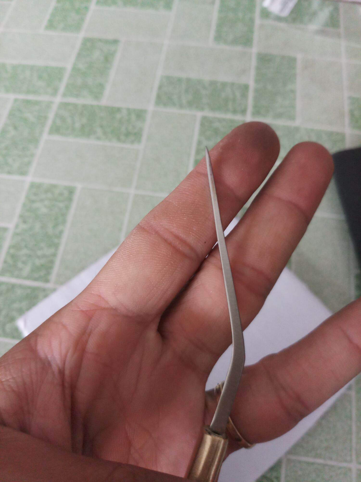 Cây soi nhíp xe máy ( loại tốt , cán đồng )