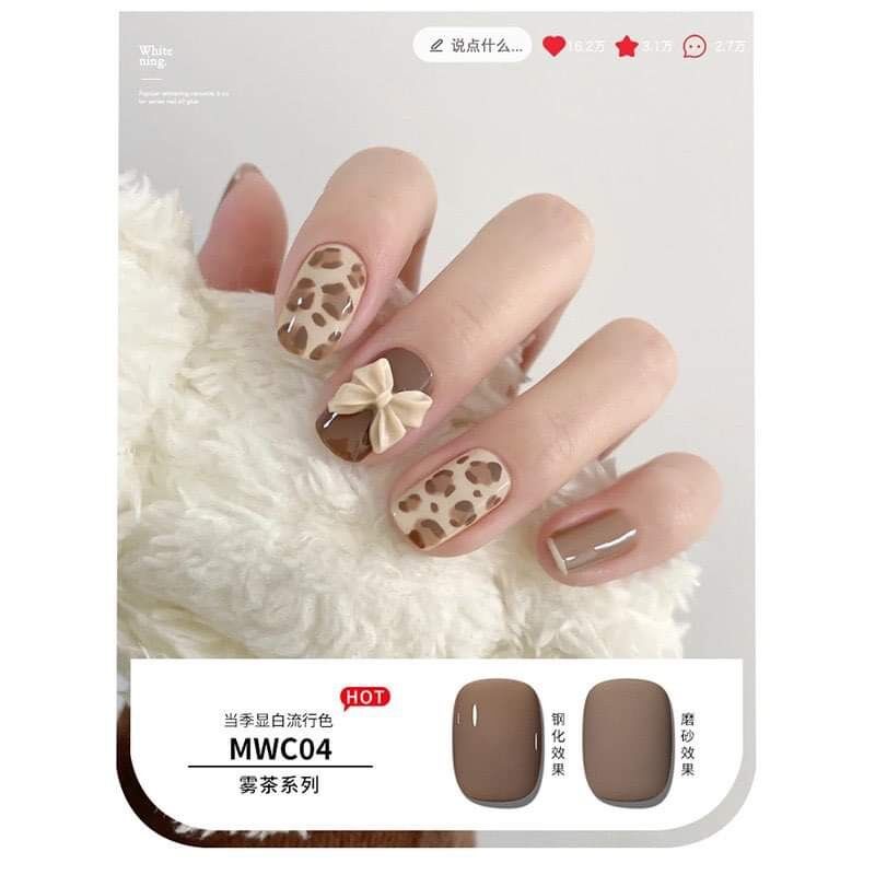 Sơn gel tone màu PASTEL siêu xinh MWC (Mua 10 tặng 1)