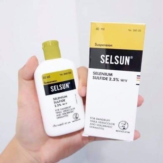 Dầu gội gàu selsun 120ml thái lan