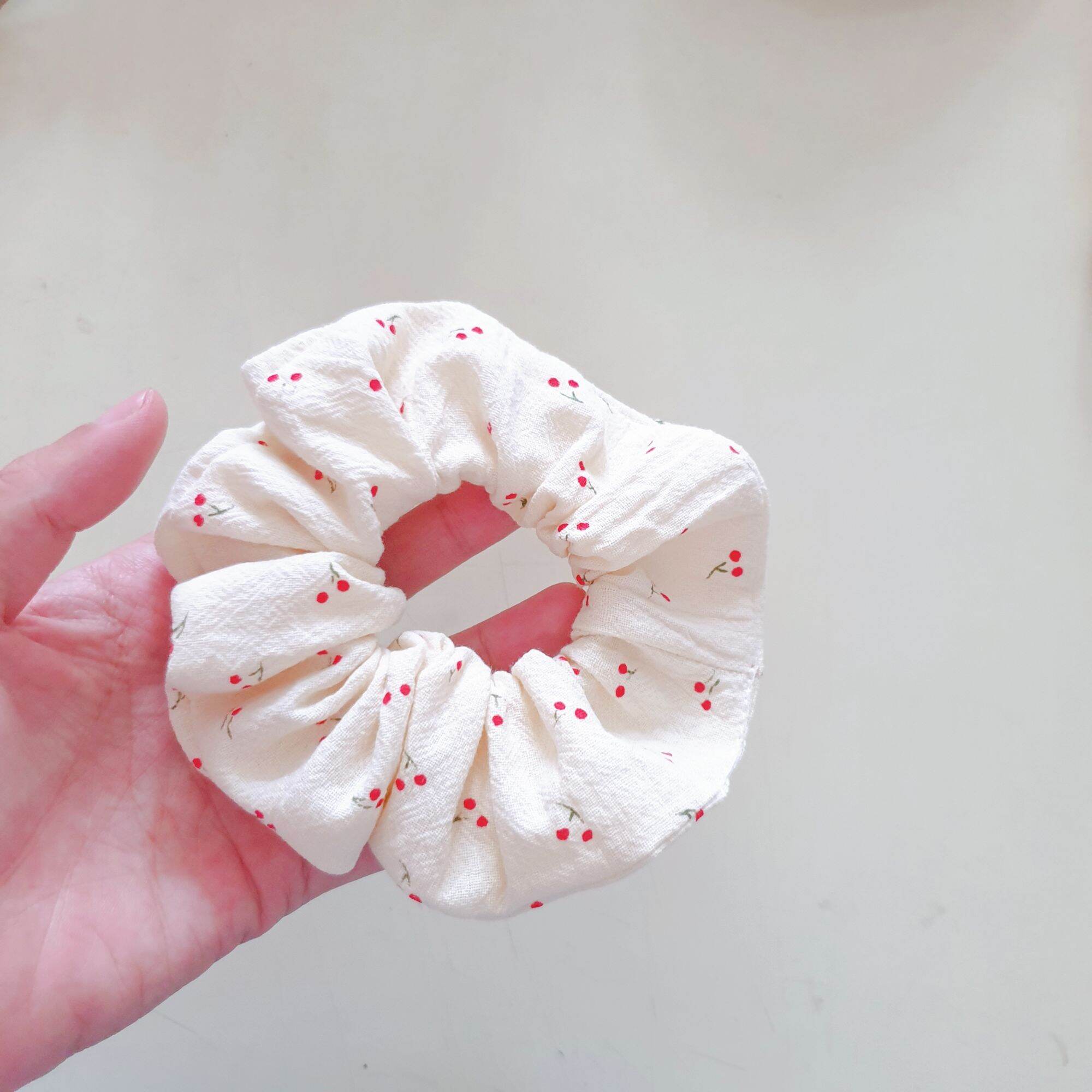 [ Tiệm Tháng Tư ] Buộc Tóc họa tiết Vintage