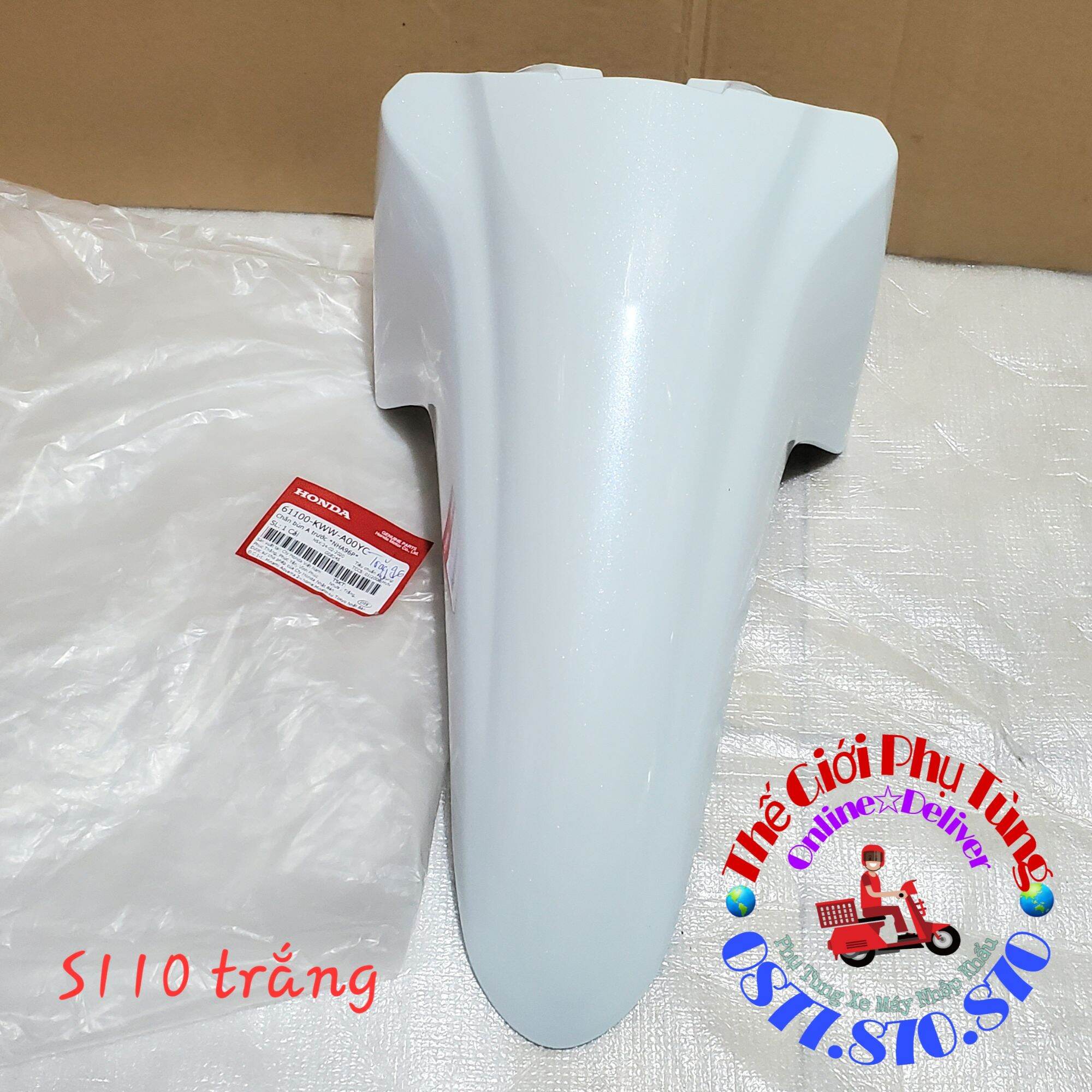 Chắn bùn - dè trước wave s110, wave a110, wave rsx110 zin mới việt nam