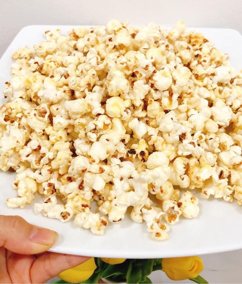 SÉT BẮP RANG BƠ TỰ LÀM TẠI NHÀ ( 500g Ngô + 150g Bơ )