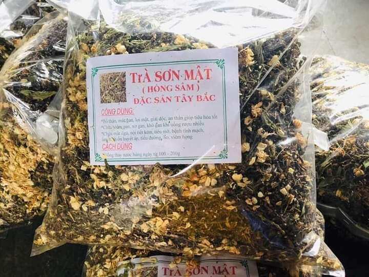 500gr Trà Sơn Mật Hồng Sâm loại ngon
