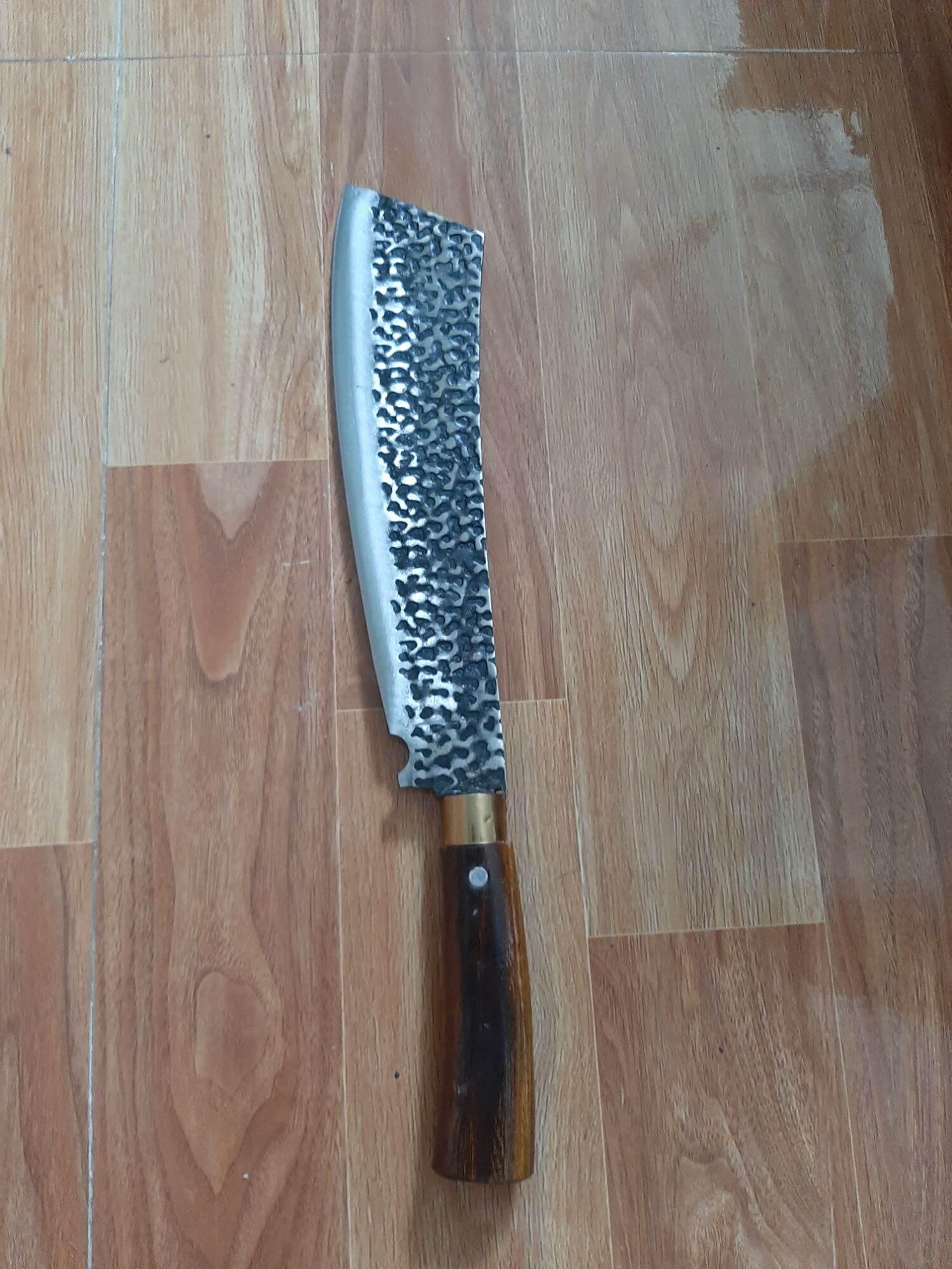 dao chặt củi nhíp xe 100%