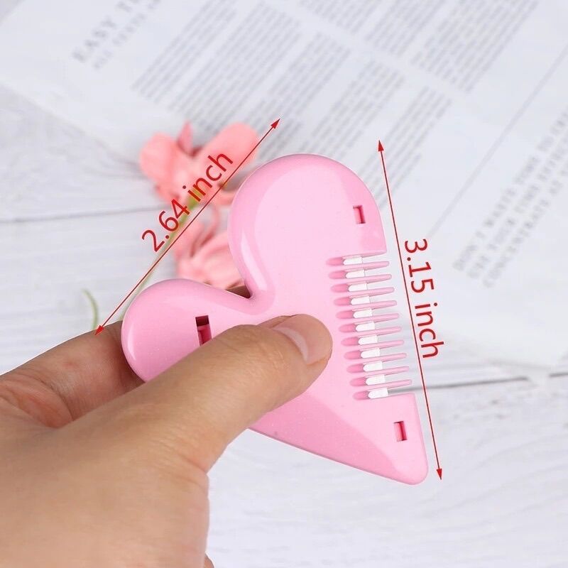 Lược tỉa tóc - lược cắt tóc an toàn hình trái tim cho Bé