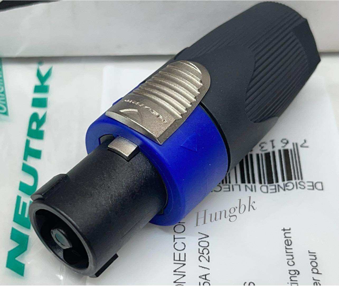 Neutrik nl4fx - jack loa 4 pin neutrik thụy sỹ , lõi kim đồng mạ bạc