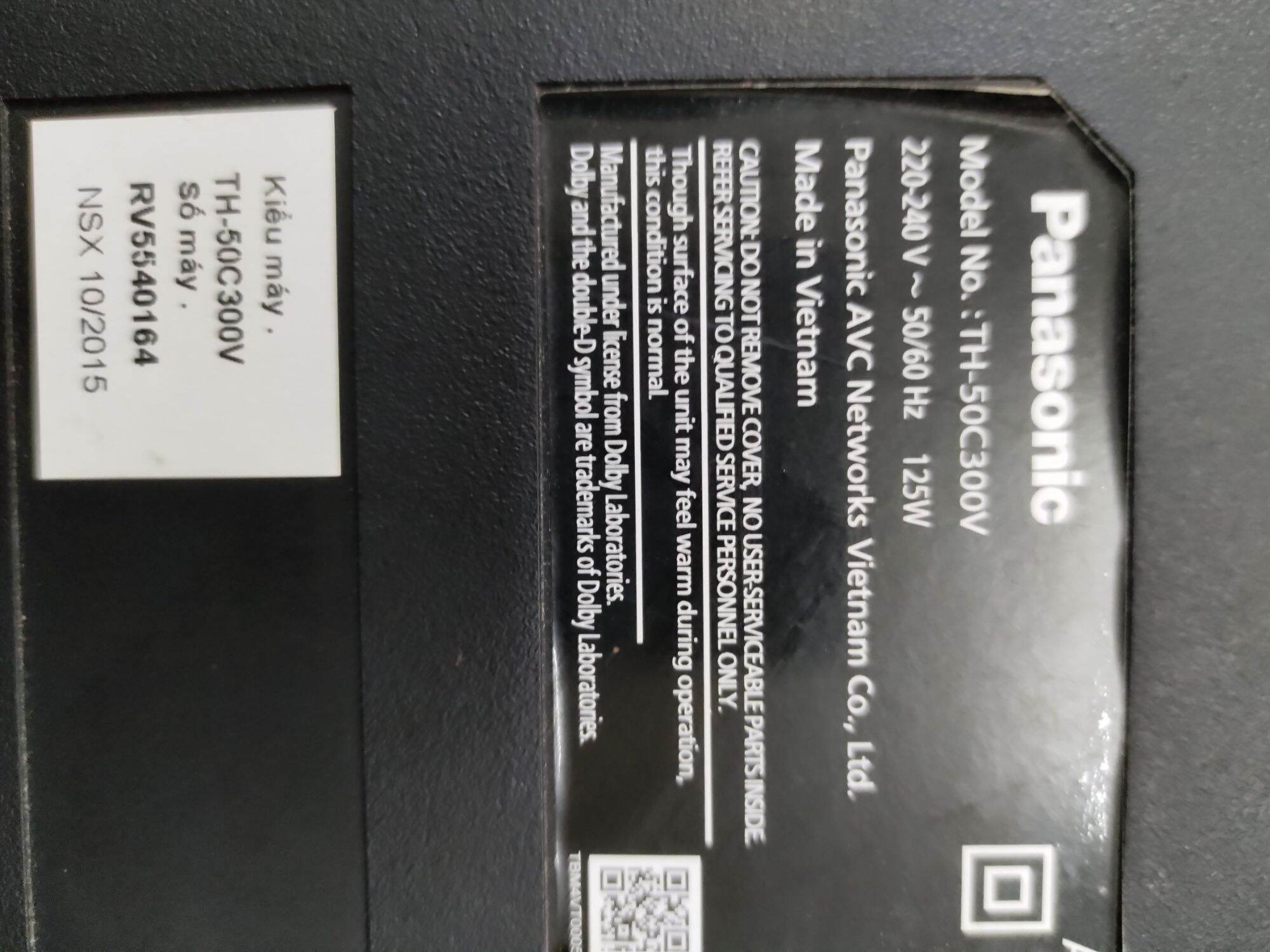 Board mạch tivi panasonic TH 50C300V