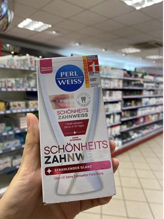 KEM ĐÁNH RĂNG SIÊU TRẮNG PERL WEISS  ĐỨC