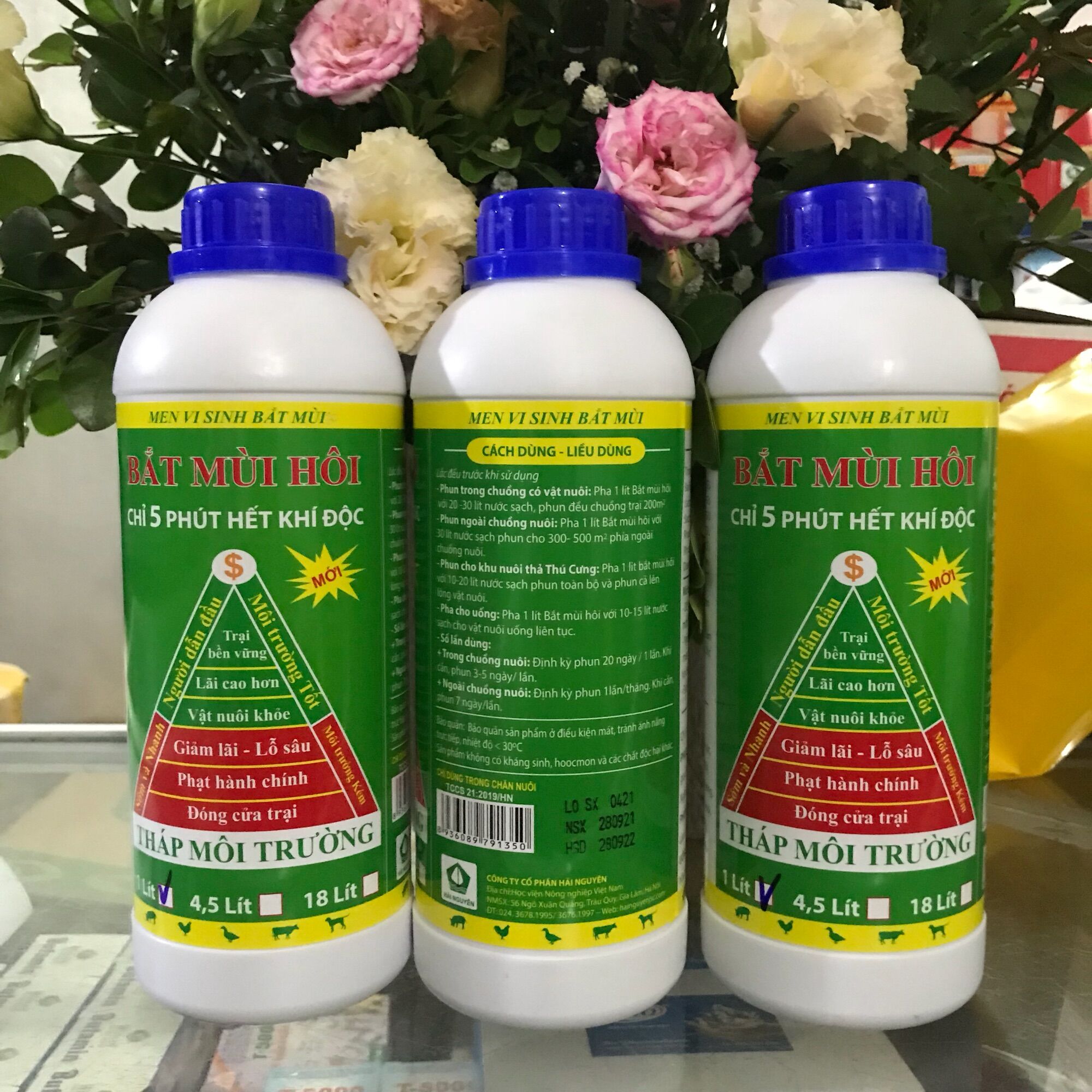 Bắt mùi hôi chuồng trại chai 1L