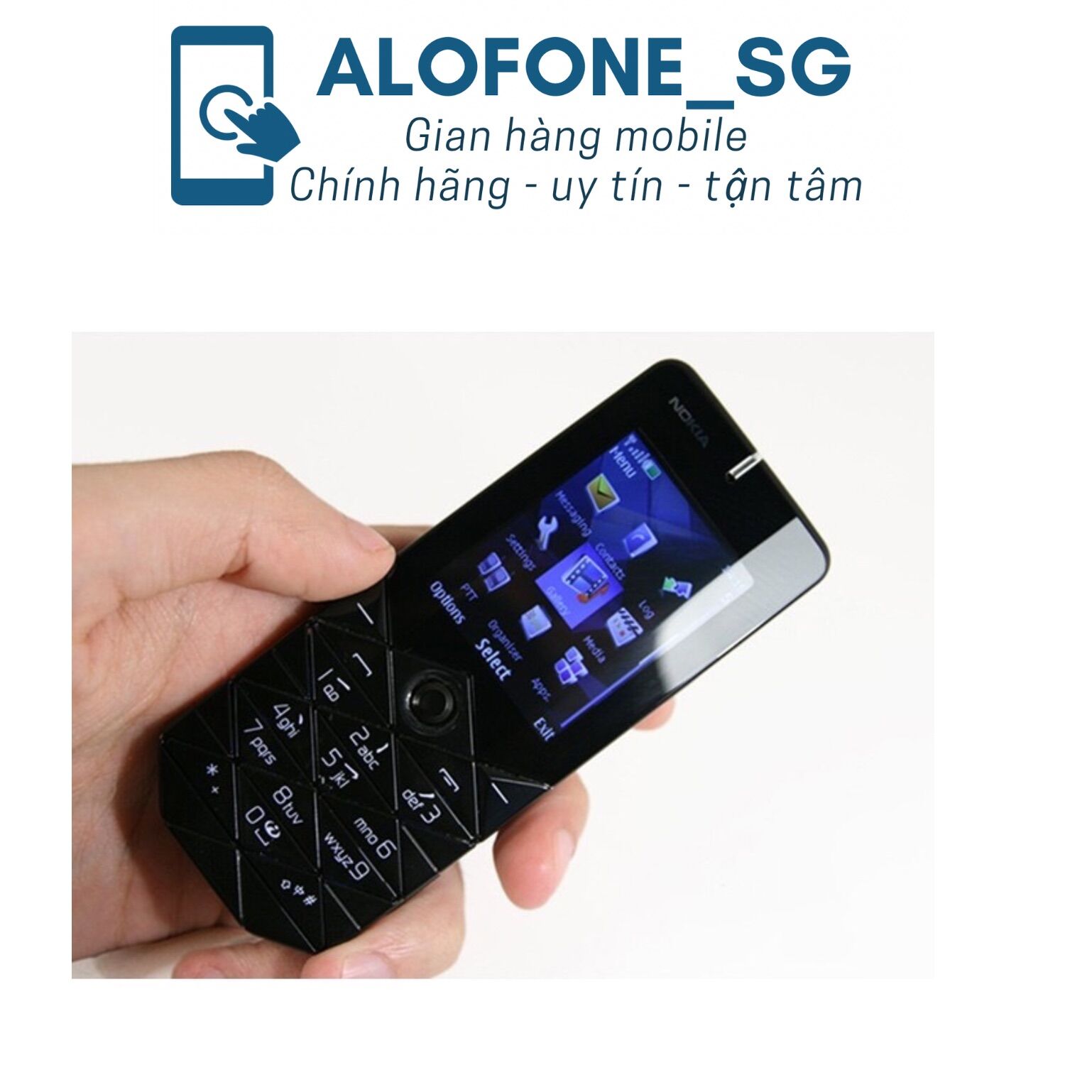 Điện thoại cổ Nokia 7500 (Chính Hãng - Main Zin - Tặng Pin Sạc)