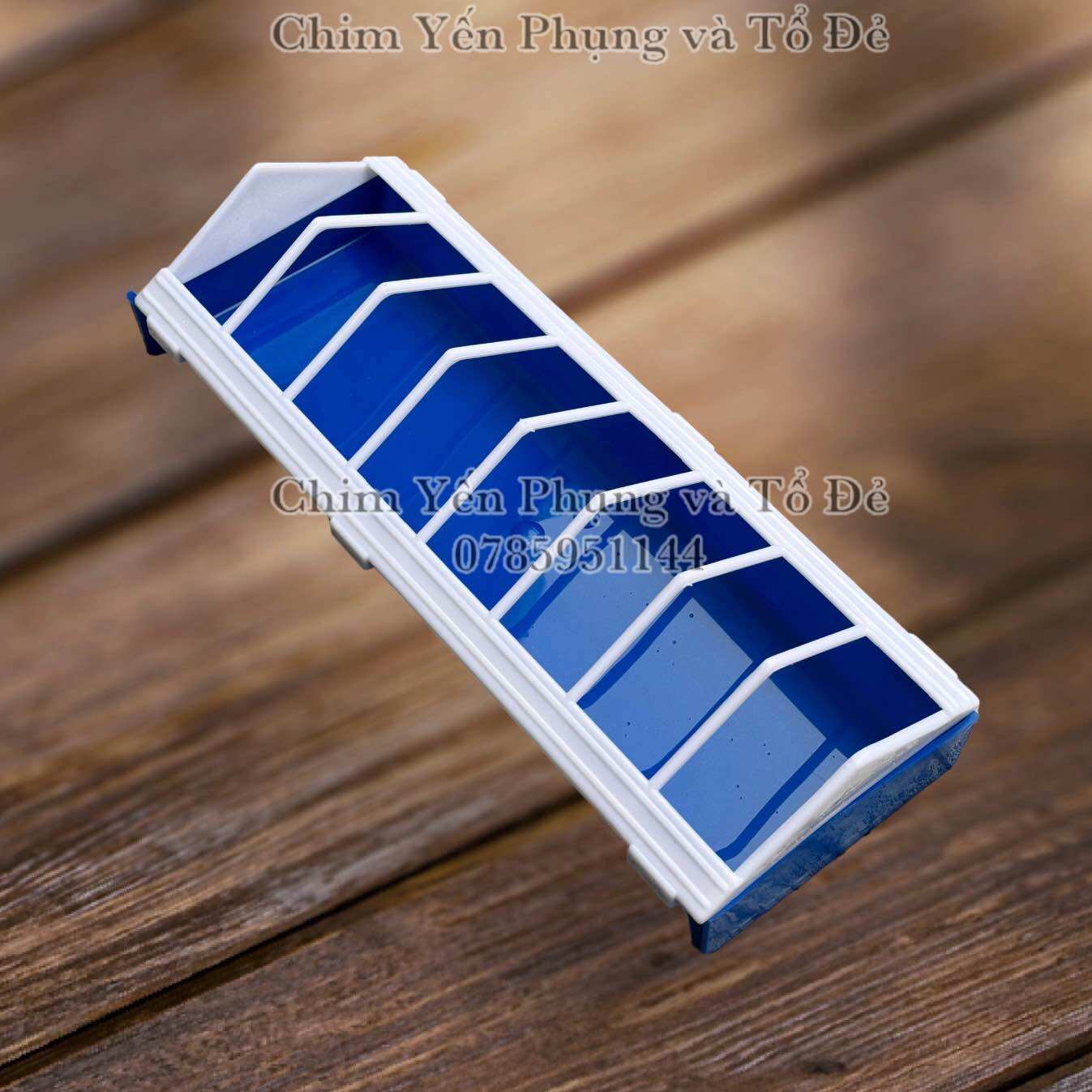 Máng ăn nhựa cao cấp chống bới cho Gia Cầm • Gà Kiểng • Chim Cảnh [màu ngẫu nhiên]