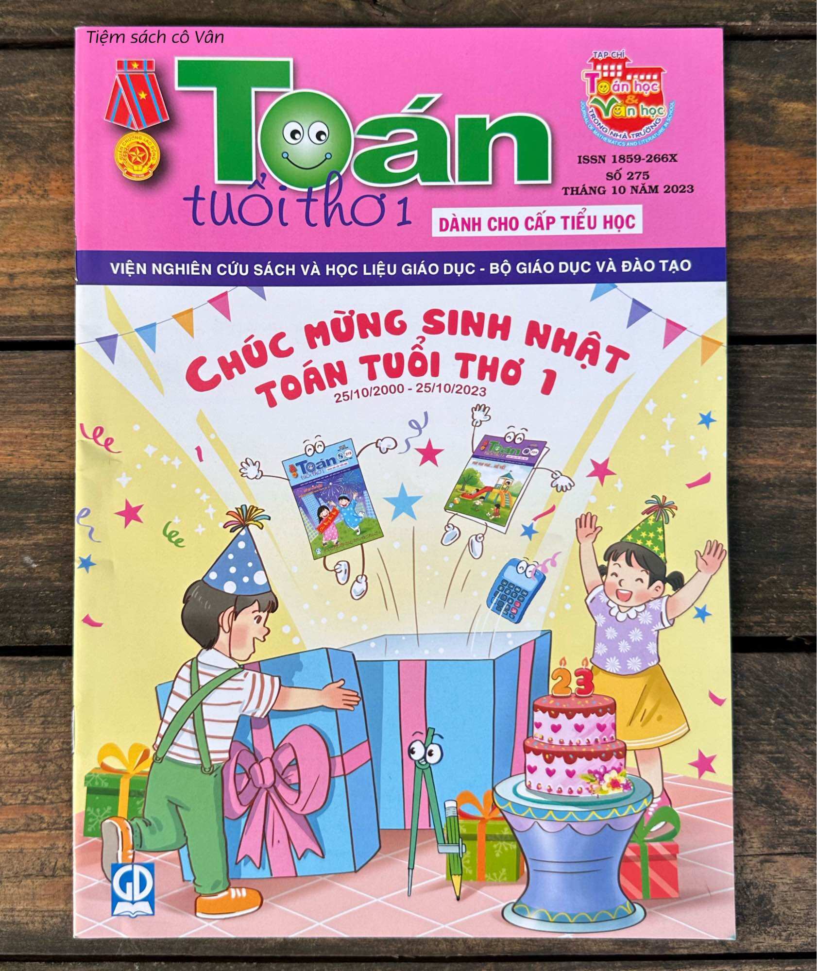 Toán tuổi thơ 1 - tháng 10 năm 2023