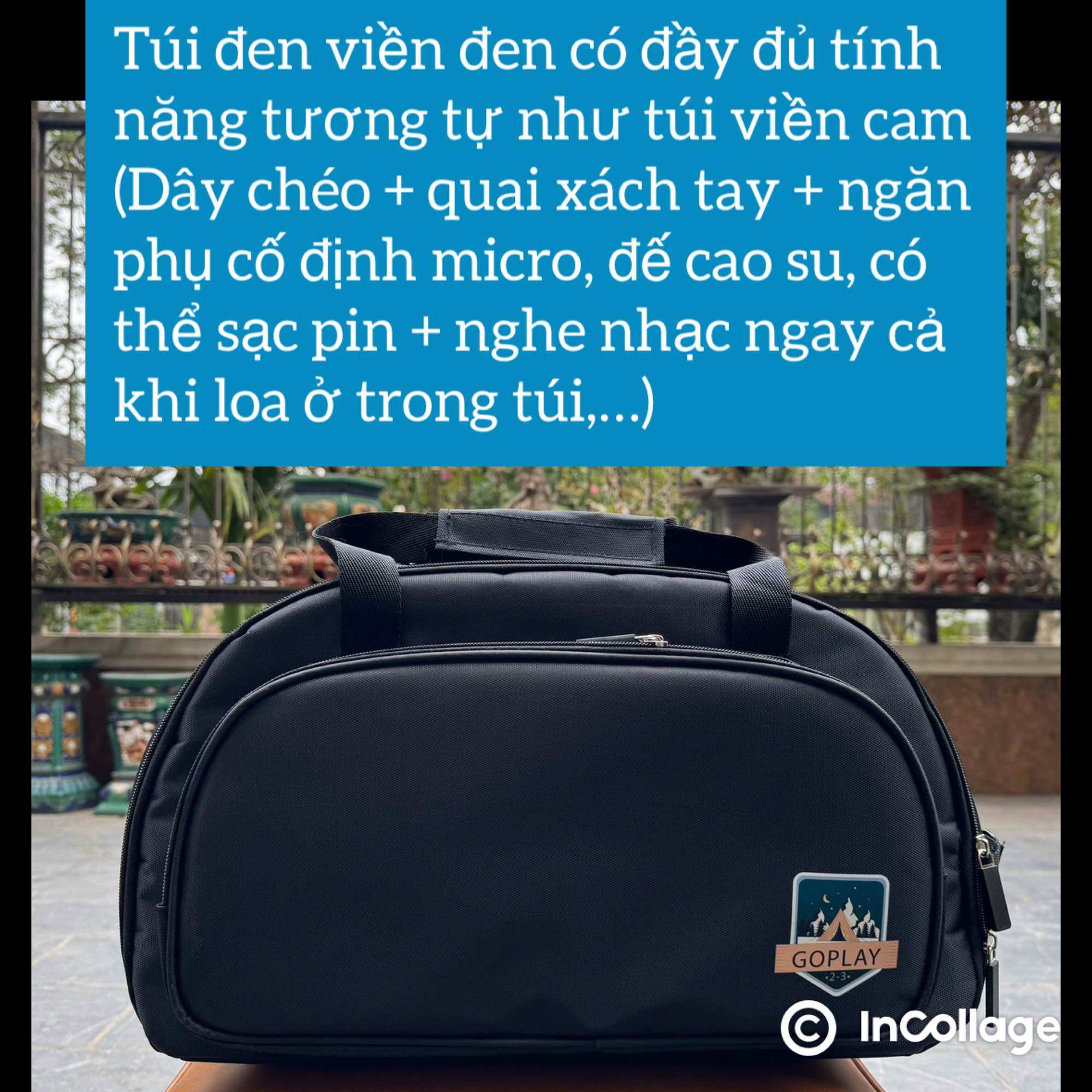 Túi đựng chống va đập, chống thấm nước vừa loa Goplay 3 - Goplay 2
