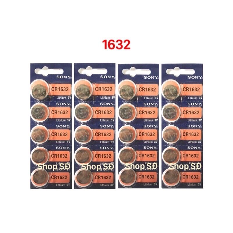 Pin nút 1632 - 5 viên