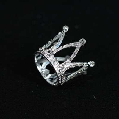 Vương miện mini trang trí bánh