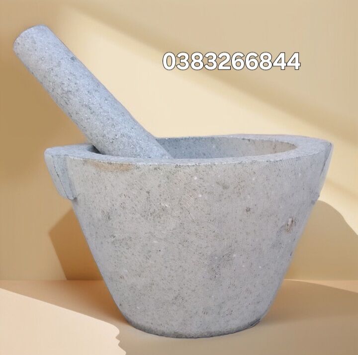 cối và chày đá kích thước 13cm