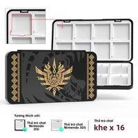 Data Frog | Hộp Đựng Thẻ Game Di Động Cho Nintendo 3DS 3DSXL 2DS 2DSXL DS DSi - Hộp Đựng Có 16 Ngăn - Vỏ Nhựa Đựng Hộp Game DS