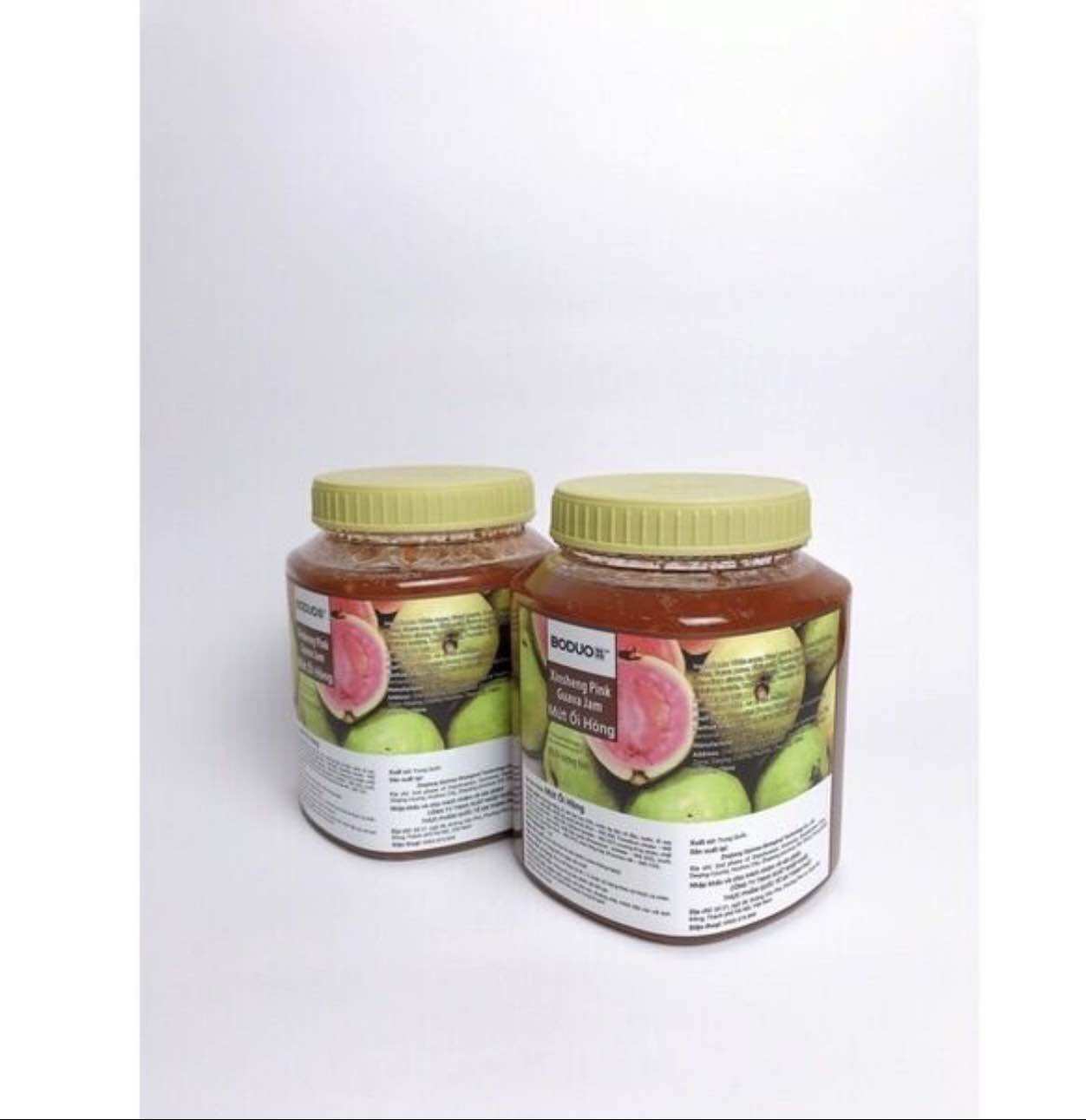 Mứt ổi hồng Boduo hộp 1kg