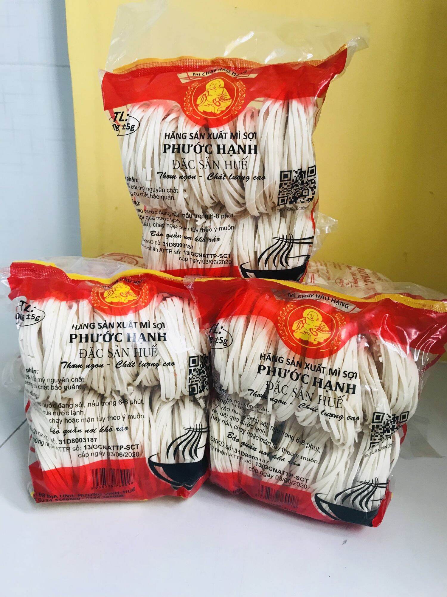 [HCM]Loại 500g - Bánh canh sợi bột mì Phước Hạnh
