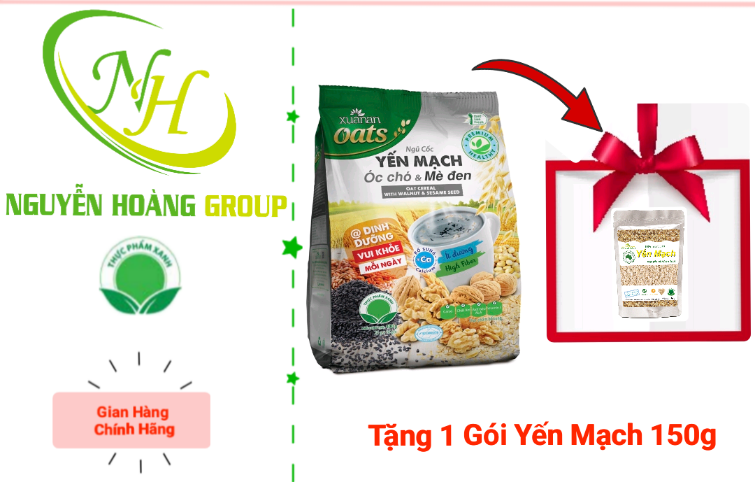 XUÂN AN - Ngũ Cốc Yến Mạch Ít Đường 400g