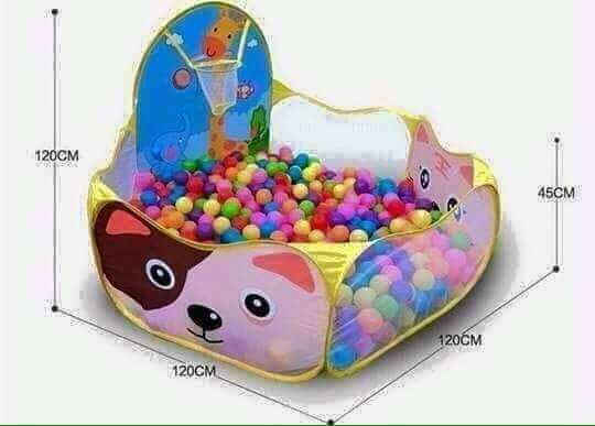 Nhà Lều cho BÉ tặng 100 bong đi kèm