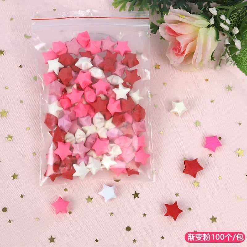 Set 100 200 520 ngôi sao giấy gấp sẵn giá rẻ