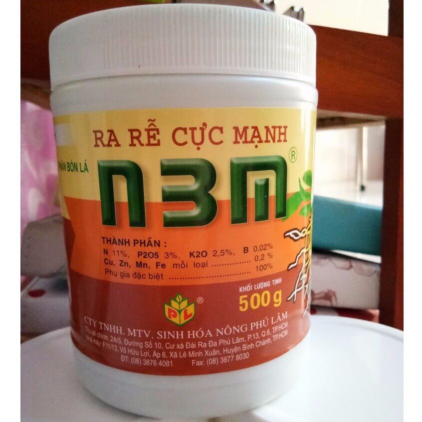 Phân bón siêu ra rễ cực mạnh N3M 500g