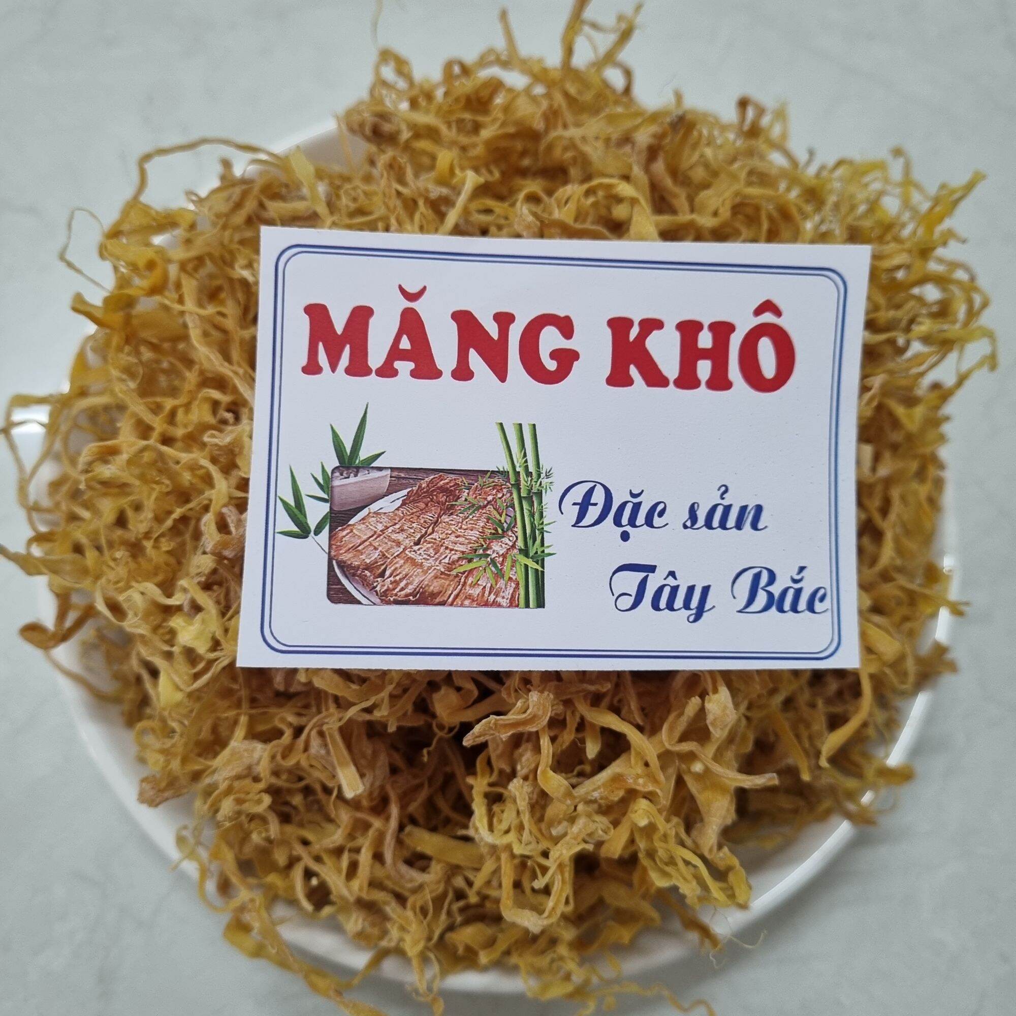 Măng khô, măng xé, măng sợi. đặc sản tây bắc. măng điện biên .