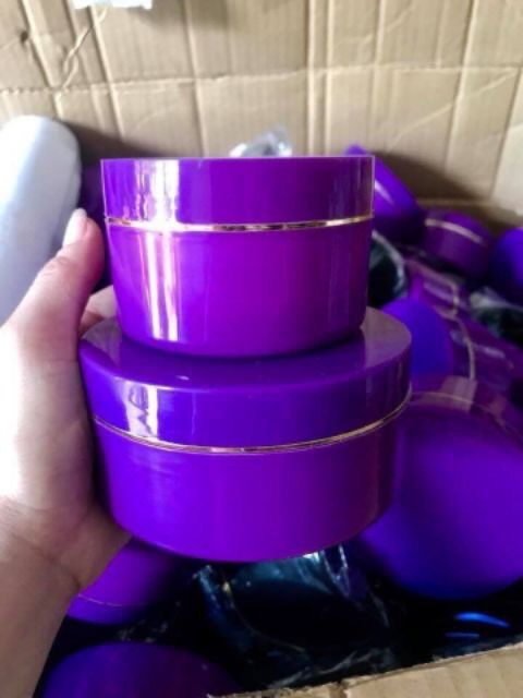 hủ đựng kem body 150g (màu cam)