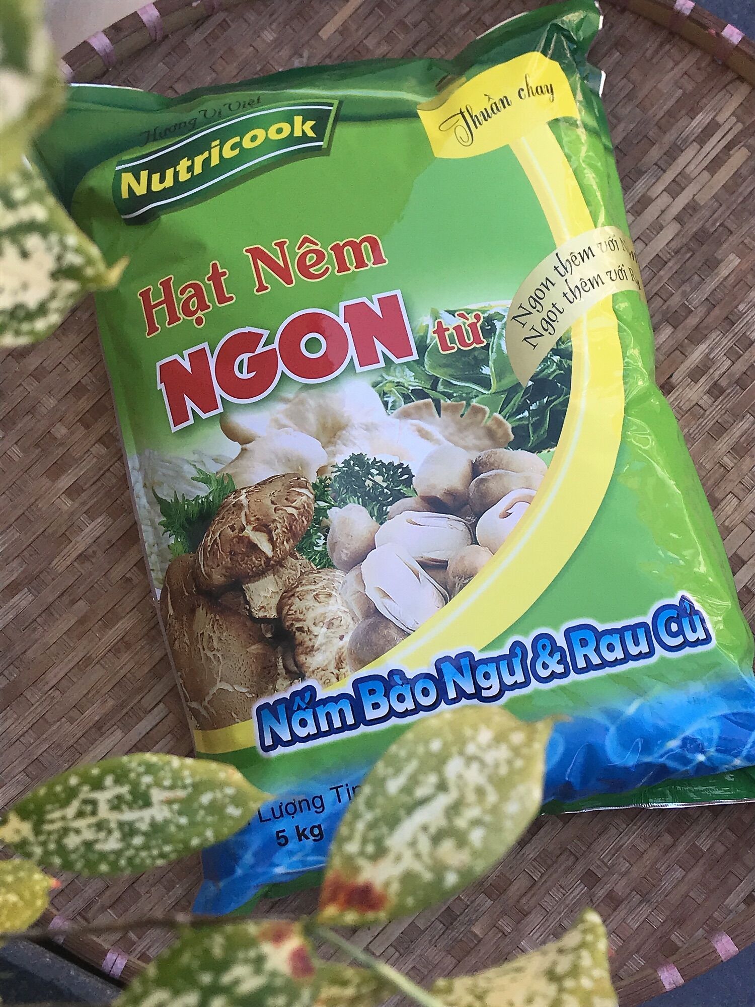 [5kg] Hạt Nêm Nấm 🍄 Nutricook (chay mặn đều dùng được)
