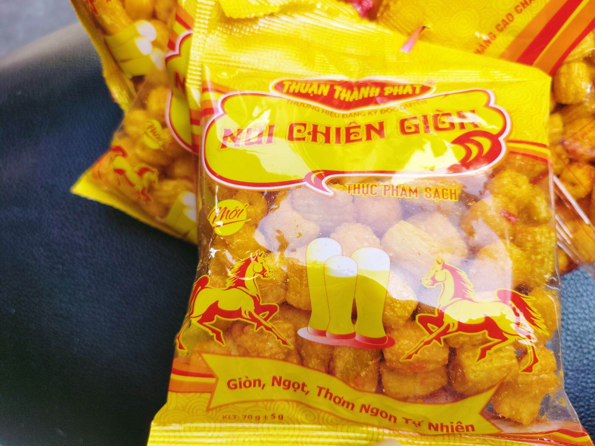 [NGON GIÒN RẺ ]COMBO 10 GÓI/5 GÓI NUI CHIÊN GIÒN (70gram/gói)